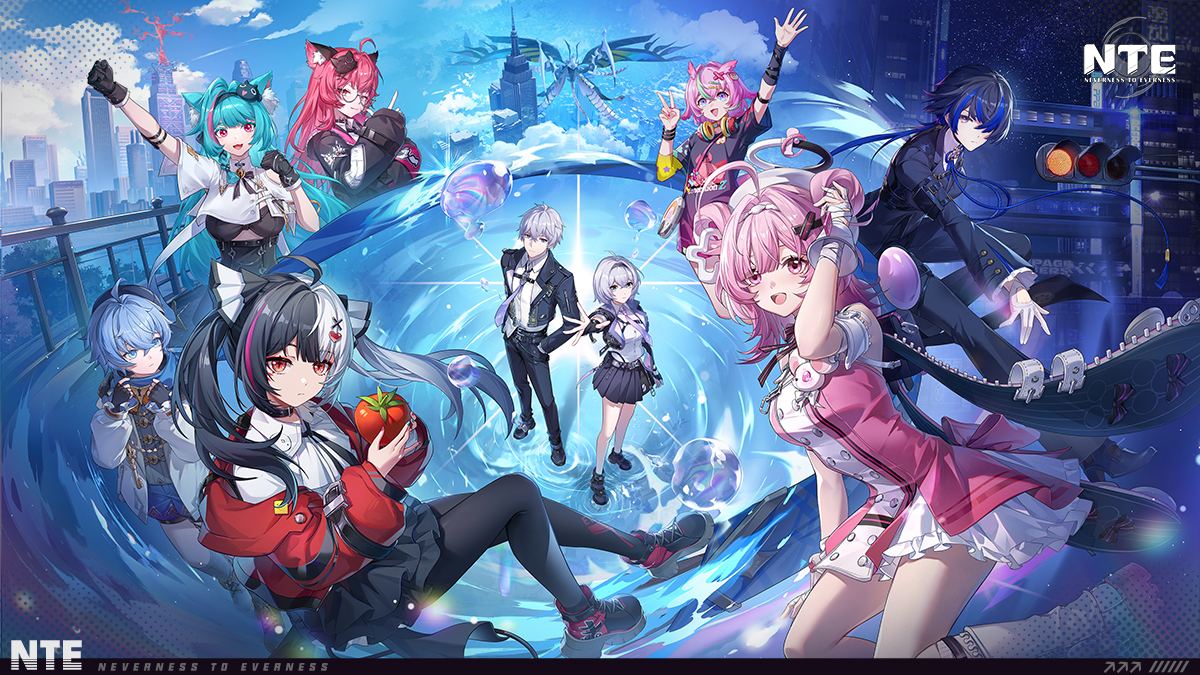 NTE promotional campaign artwork